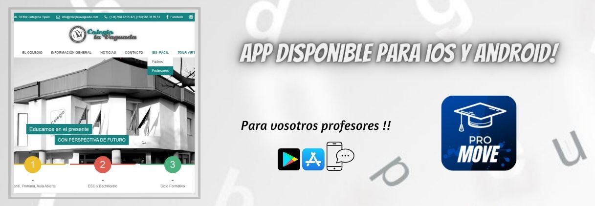 Copia de app disponible para IOS y Android move